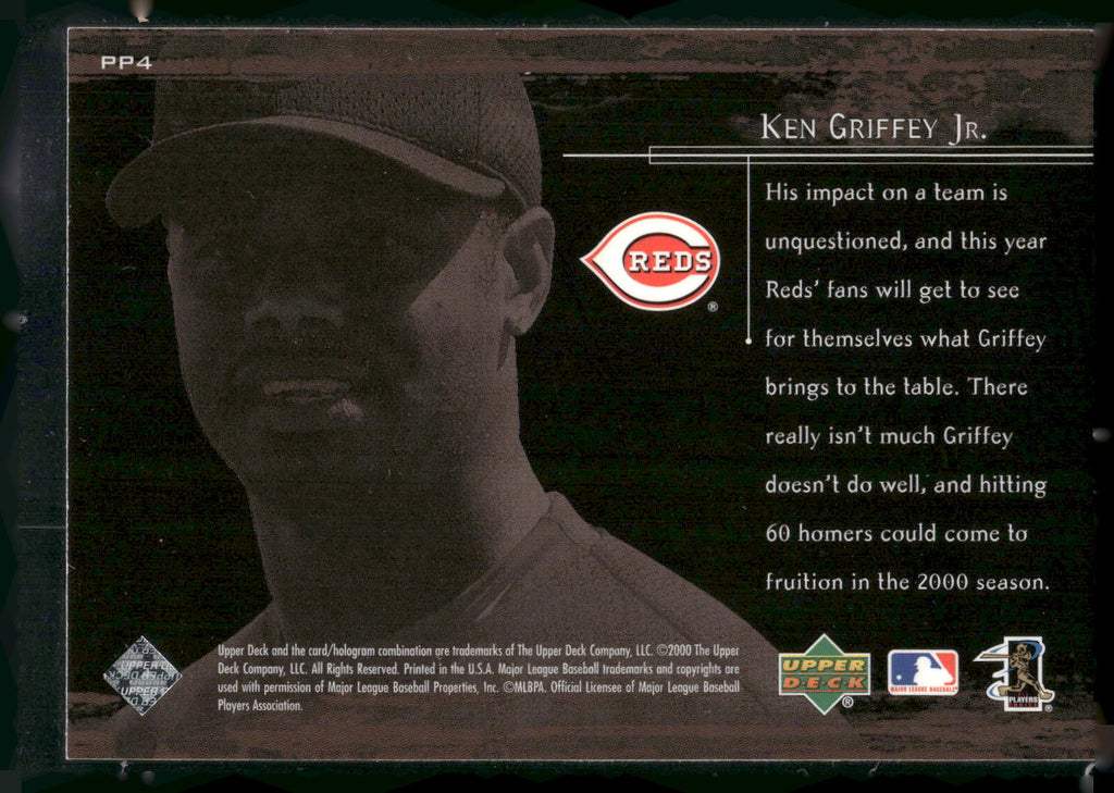 2000 Upper Deck #PP4 Ken Griffey Jr. Prime Performers
