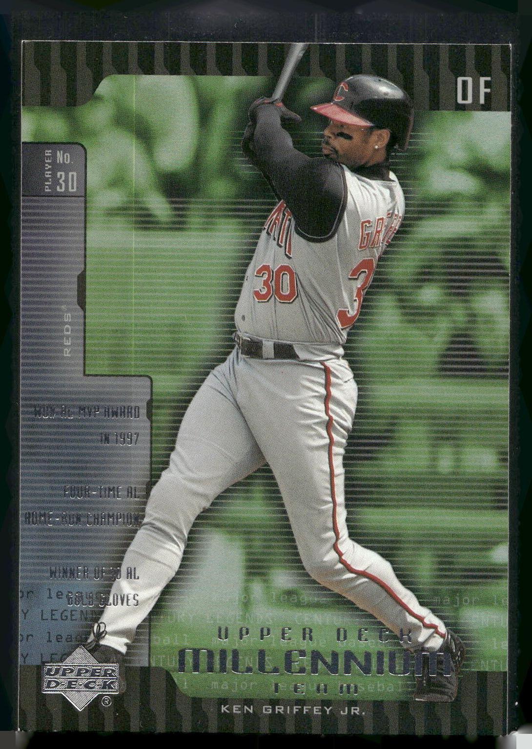 2000 Upper Deck Legends #UD10 Ken Griffey Jr. Millennium Team