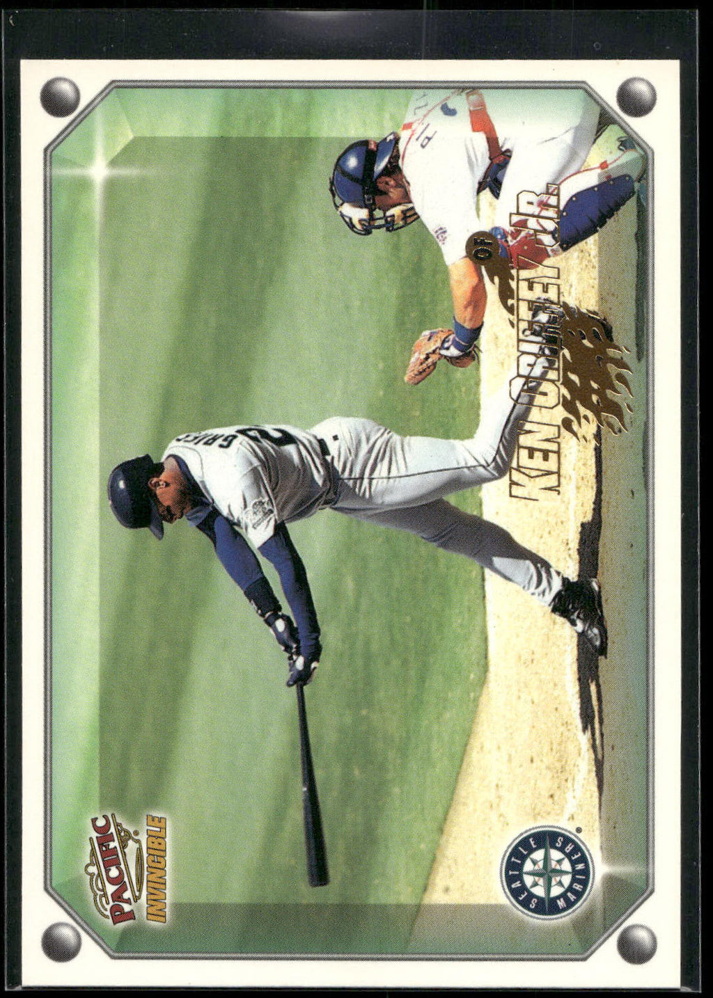 1998 Pacific Invincible #91 Ken Griffey Jr. Gems of the Diamond