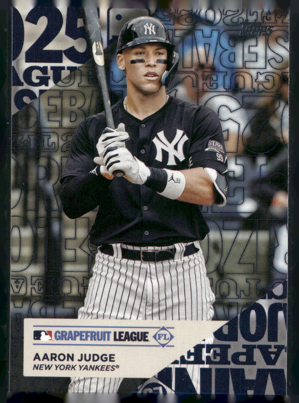 2025 Topps #TG-2 Aaron Judge Training Grounds