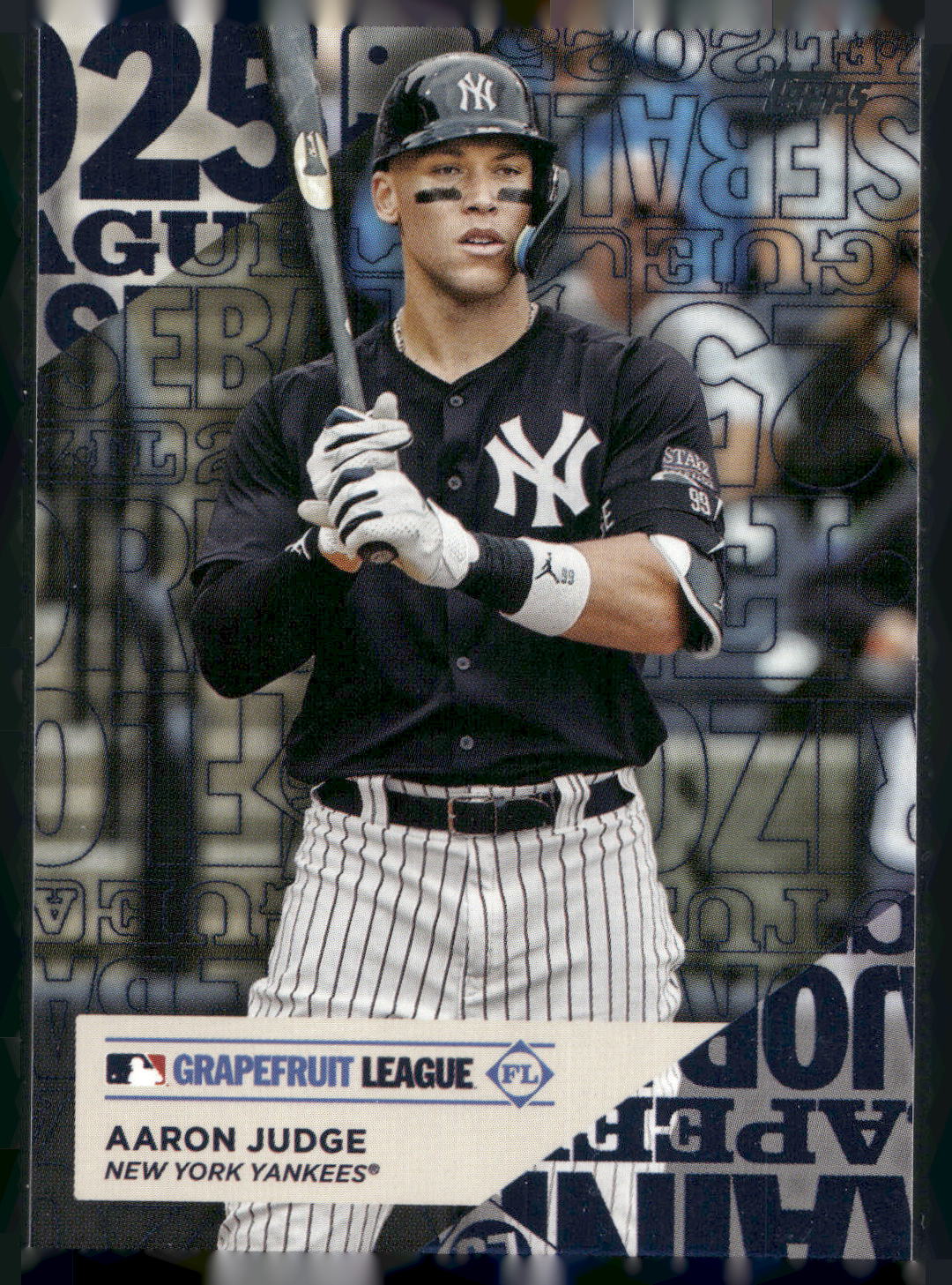 2025 Topps #TG-2 Aaron Judge Training Grounds