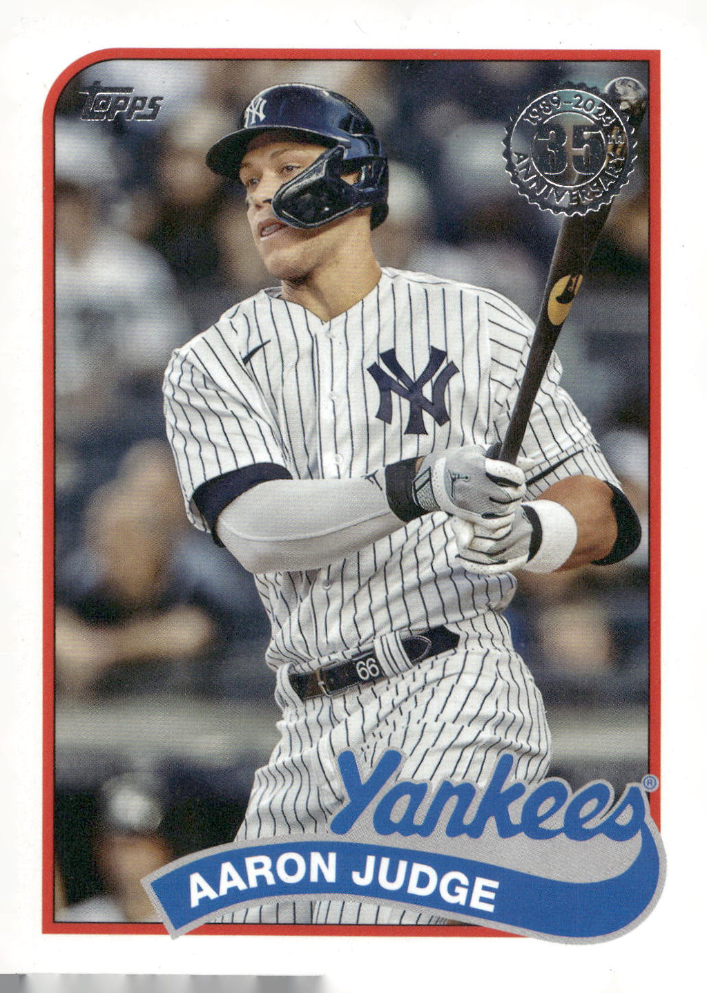 2024 Topps #89B-31 Aaron Judge 1989 Topps Baseball 35th