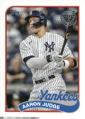2024 Topps #89B-31 Aaron Judge 1989 Topps Baseball 35th