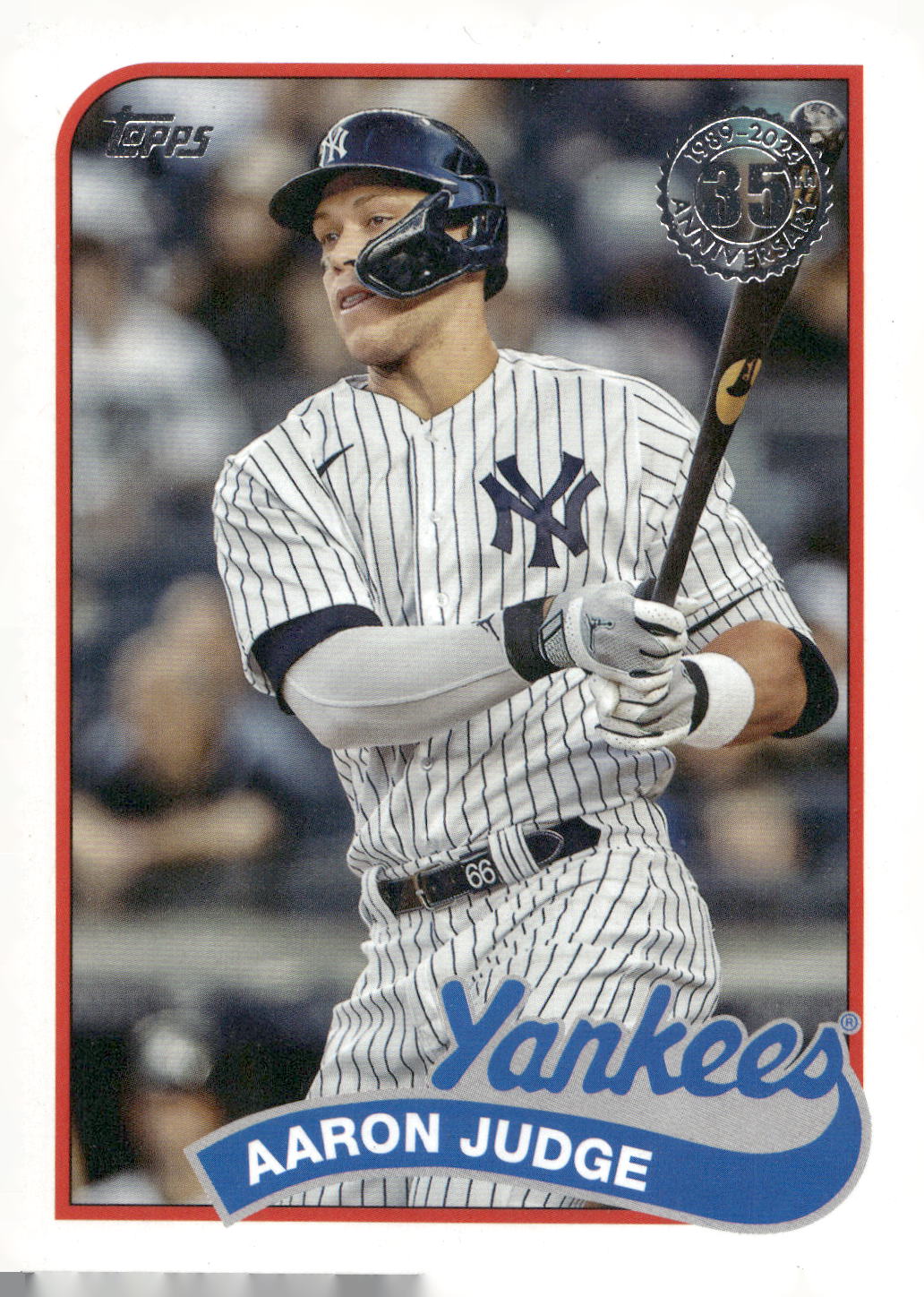 2024 Topps #89B-31 Aaron Judge 1989 Topps Baseball 35th