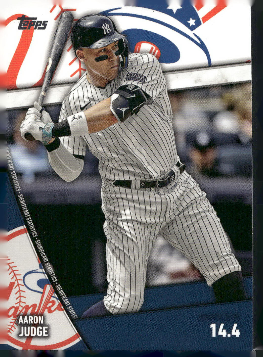 2024 Topps #SS-6 Aaron Judge Significant Statistics