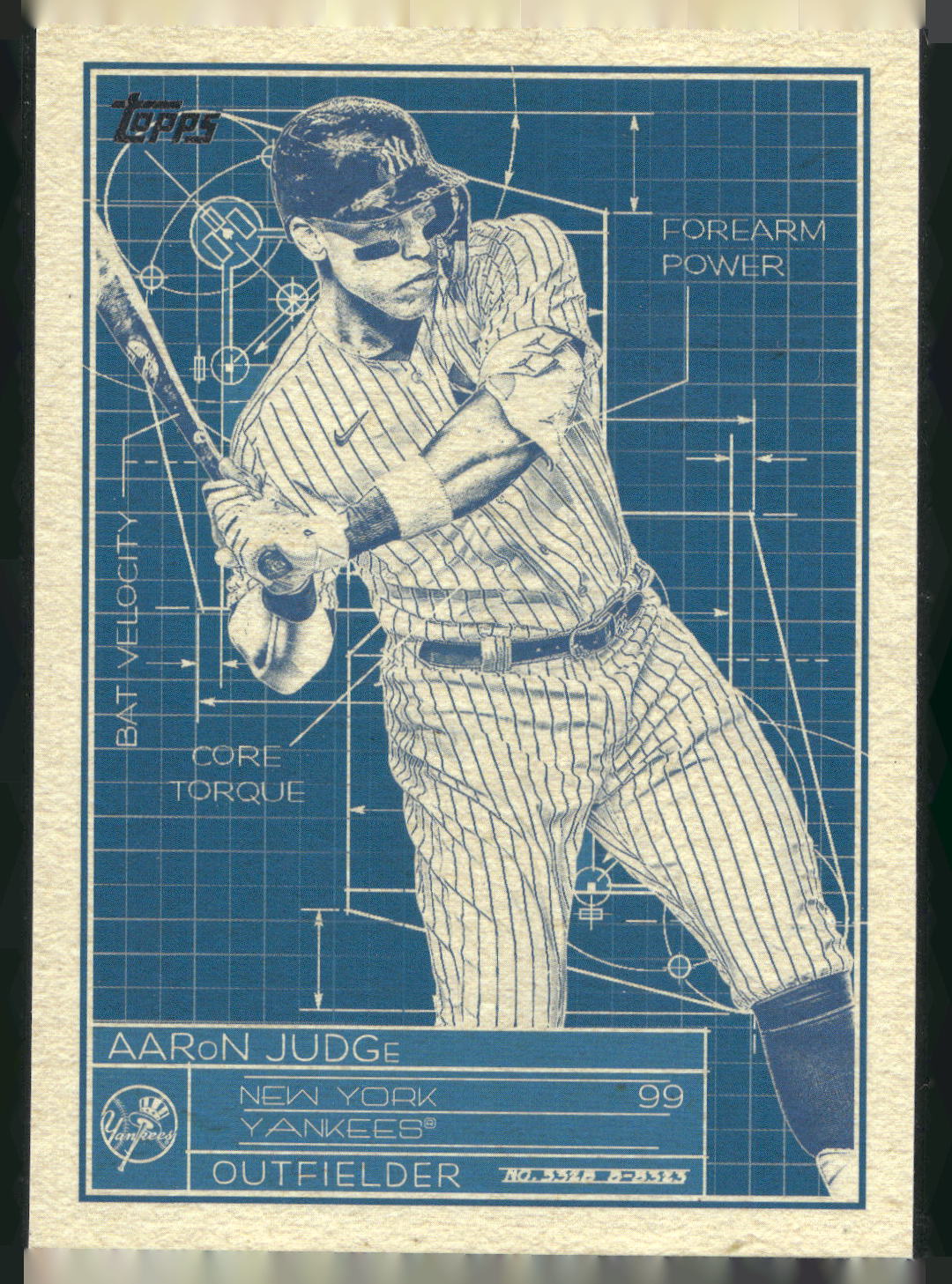 2024 Topps #SB-1 Aaron Judge Superstar Blueprint