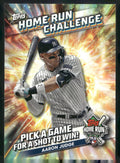 2024 Topps #HRC-17 Aaron Judge Home Run Challenge