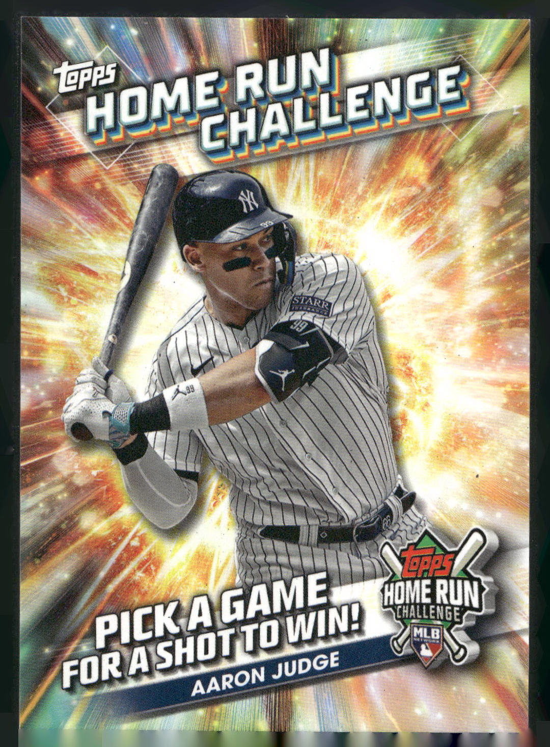 2024 Topps #HRC-17 Aaron Judge Home Run Challenge