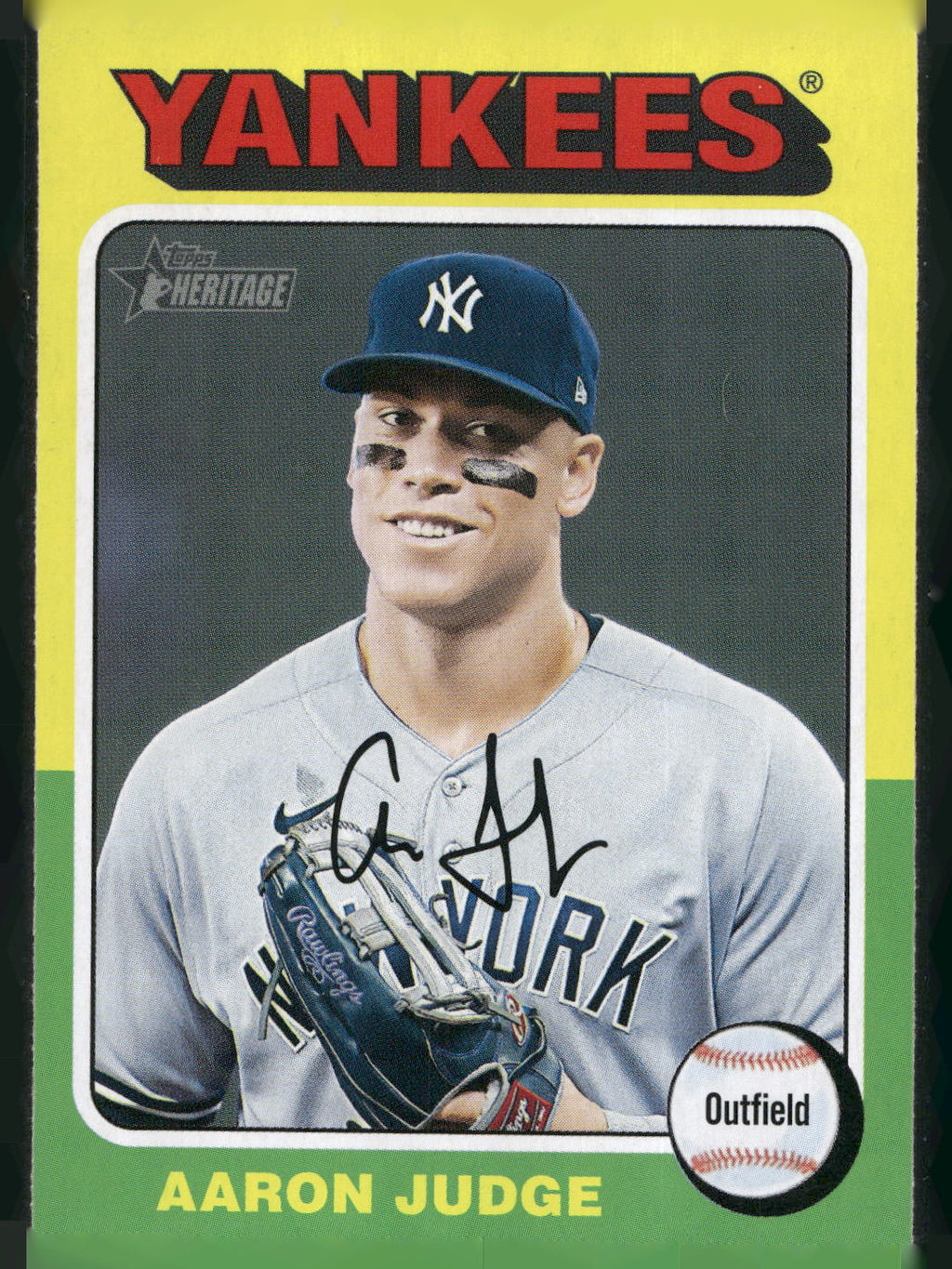 2024 Topps Heritage #112b Aaron Judge