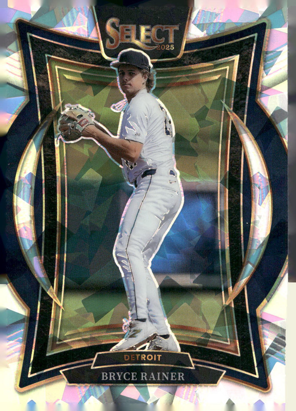 2025 Panini Select #52 Bryce Rainer Ice Prizms