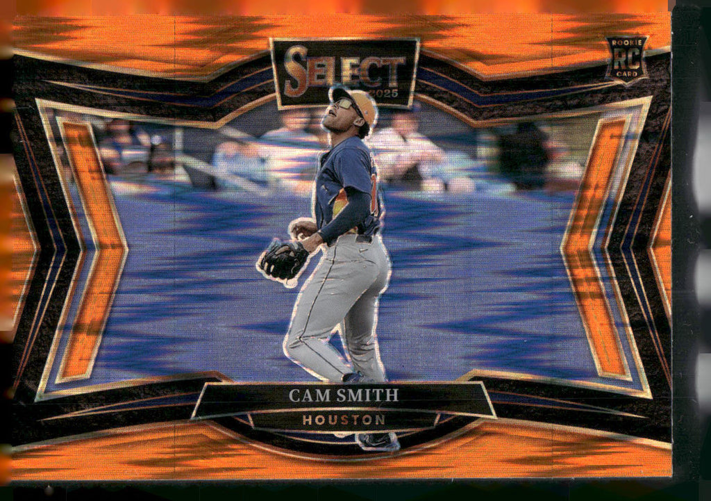 2025 Panini Select #231 Cam Smith Orange Flash Prizms
