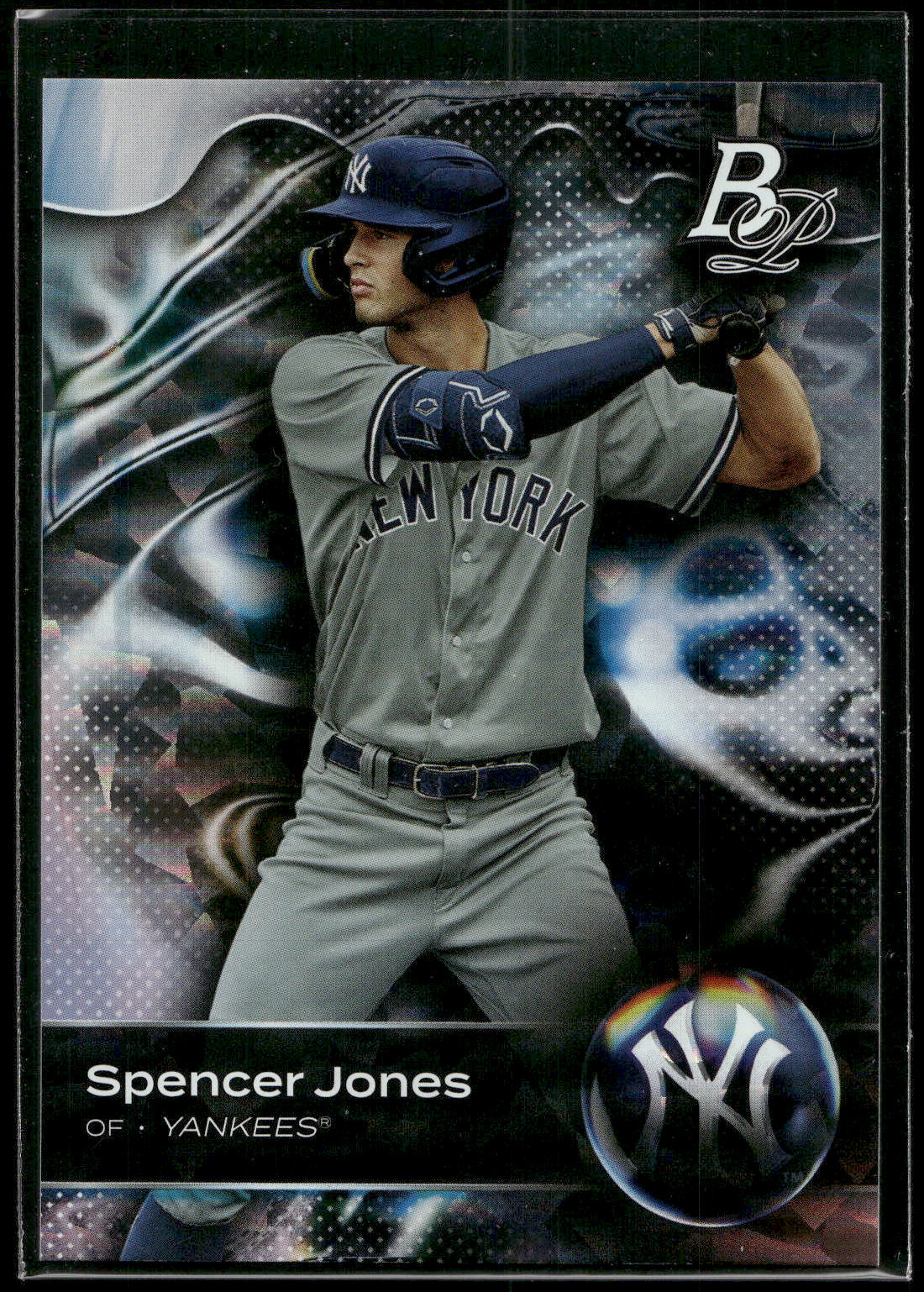 2023 Bowman Platinum #TOP-62 Spencer Jones Top Prospects Ice Foil