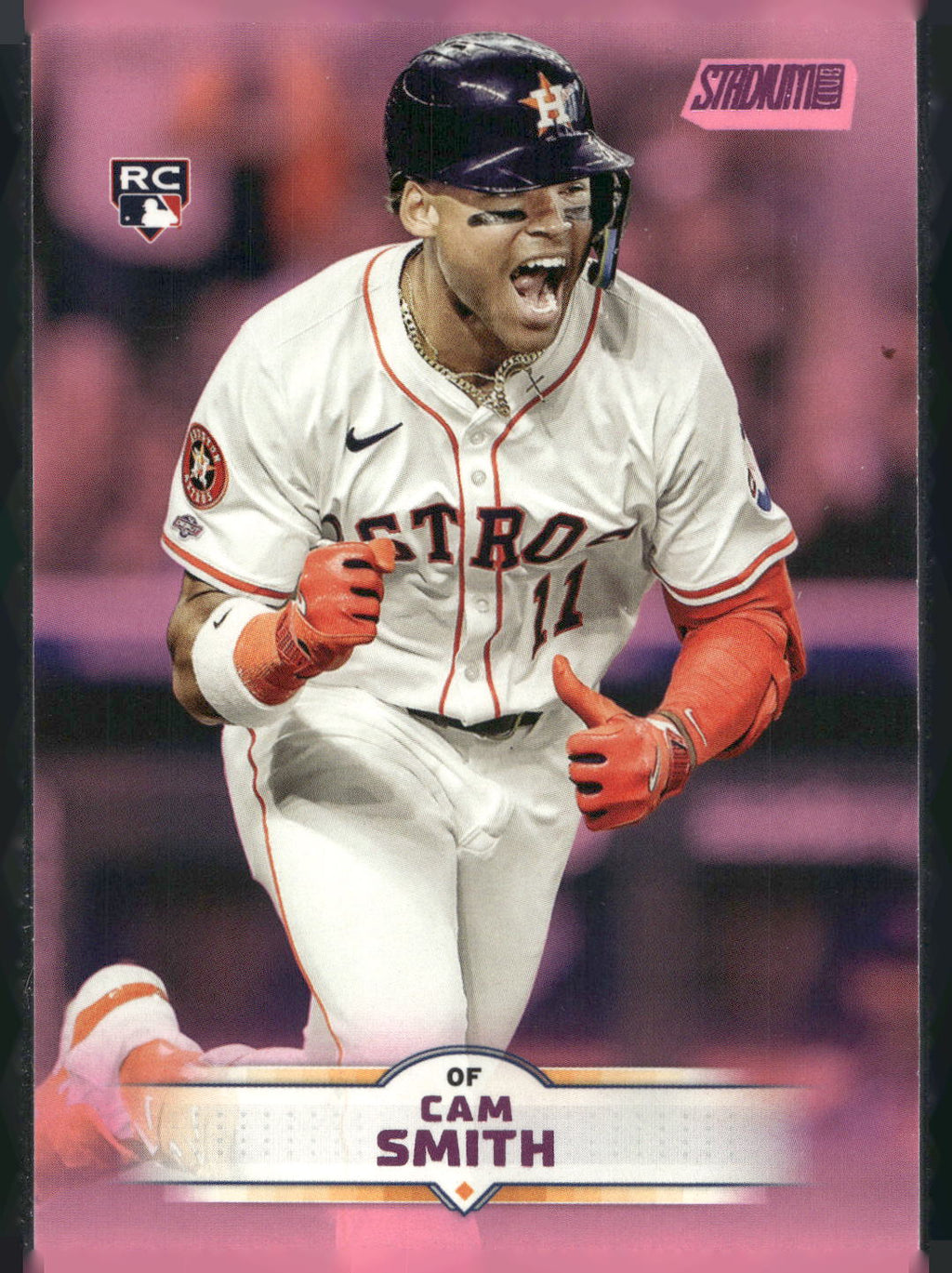 2025 Stadium Club #60 Cam Smith Pink Foil