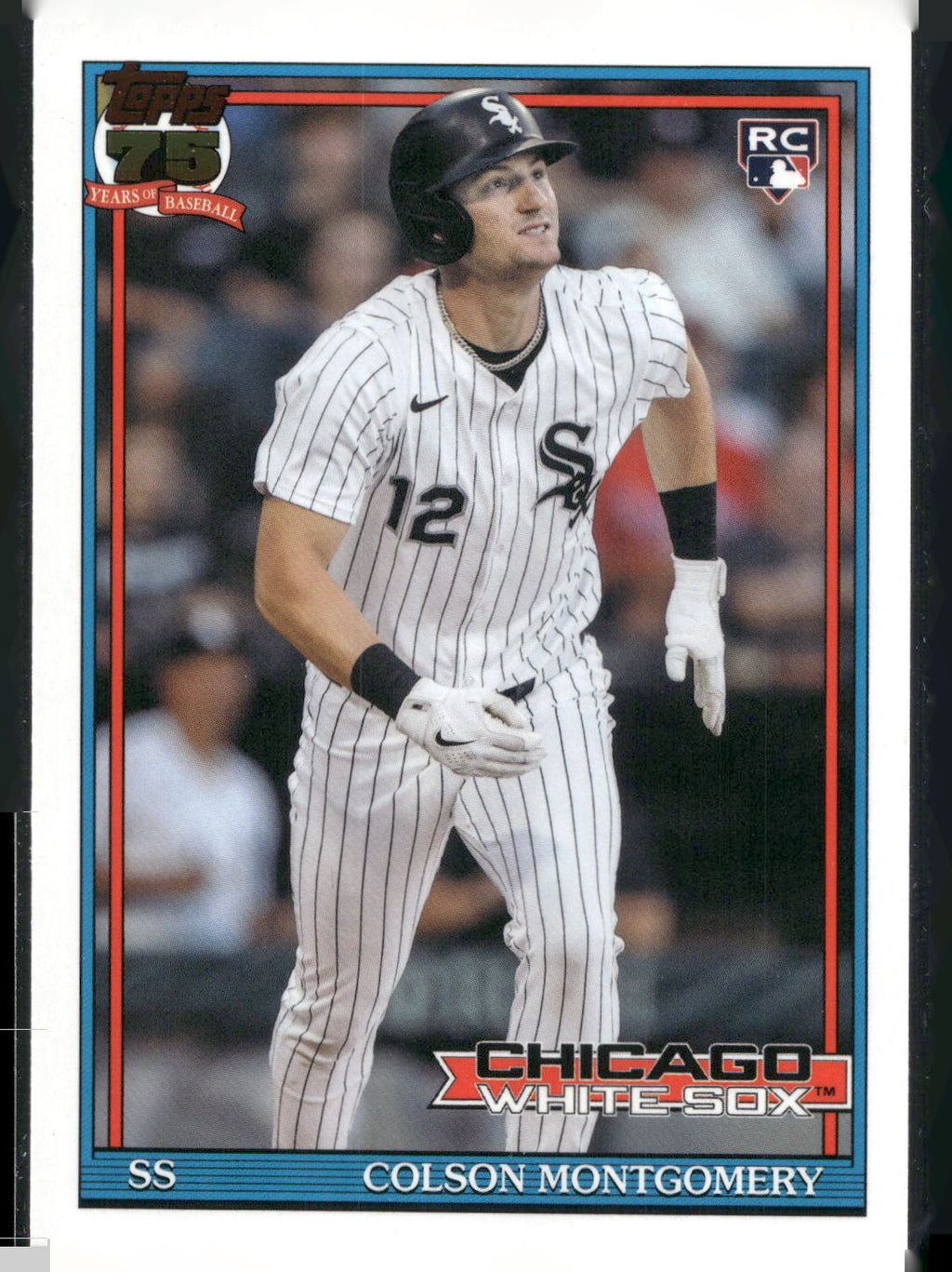 2026 Topps #T91-4 Colson Montgomery 1991 Topps Baseball 35th Anniversary