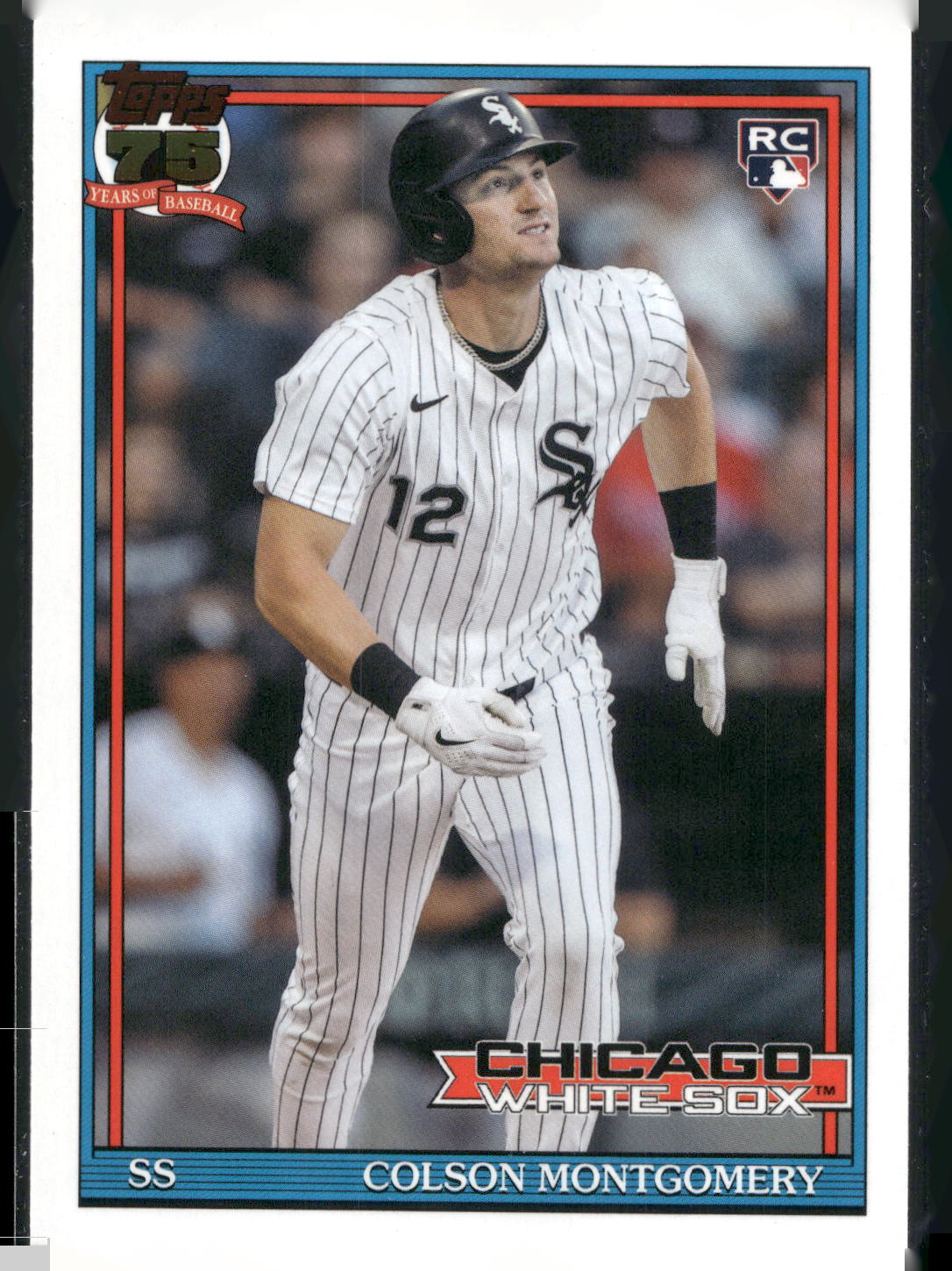 2026 Topps #T91-4 Colson Montgomery 1991 Topps Baseball 35th Anniversary