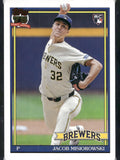 2026 Topps #T91-74 Jacob Misiorowski 1991 Topps Baseball 35th Anniversary