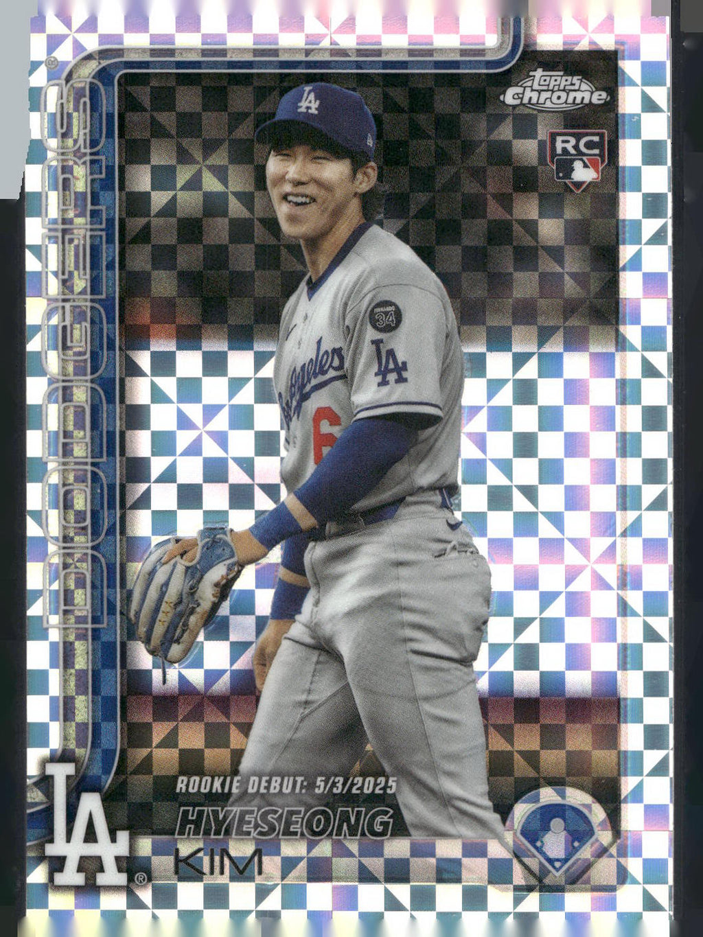 2025 Topps Chrome Update #USC149 Hyeseong Kim X-Fractors