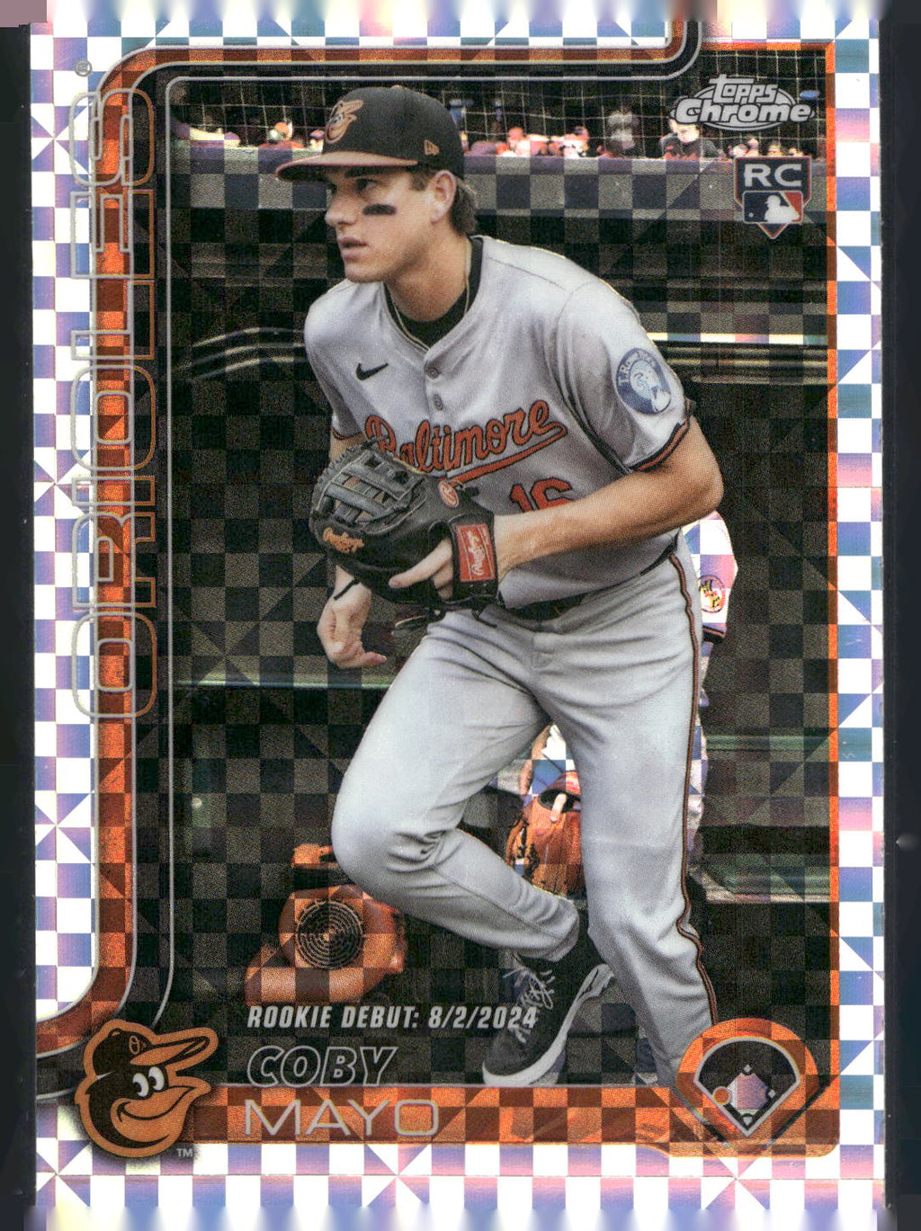 2025 Topps Chrome Update #USC94 Coby Mayo X-Fractors