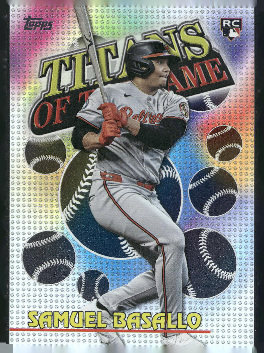 2026 Topps #TOG-10 Samuel Basallo Titans of the Game