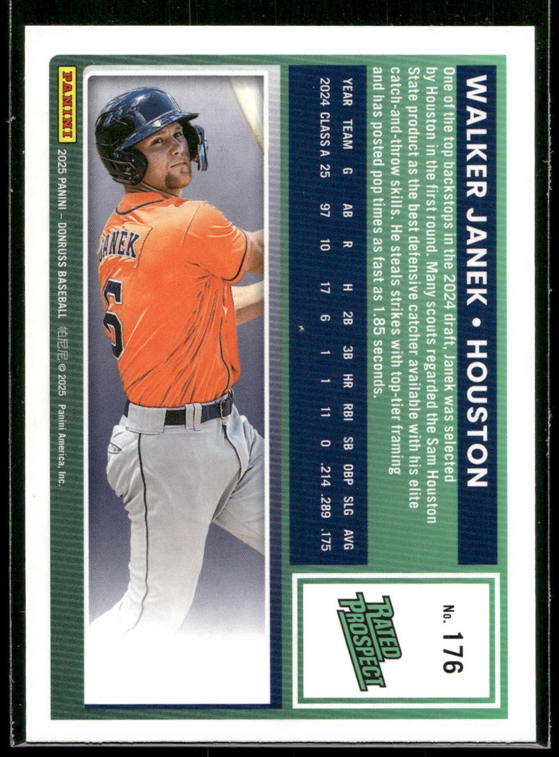 2025 Donruss #176 Walker Janek Liberty