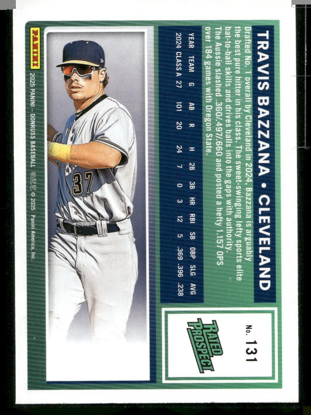 2025 Donruss #131 Travis Bazzana