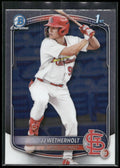 2025 Bowman #BCP-22 JJ Wetherholt Chrome Prospects