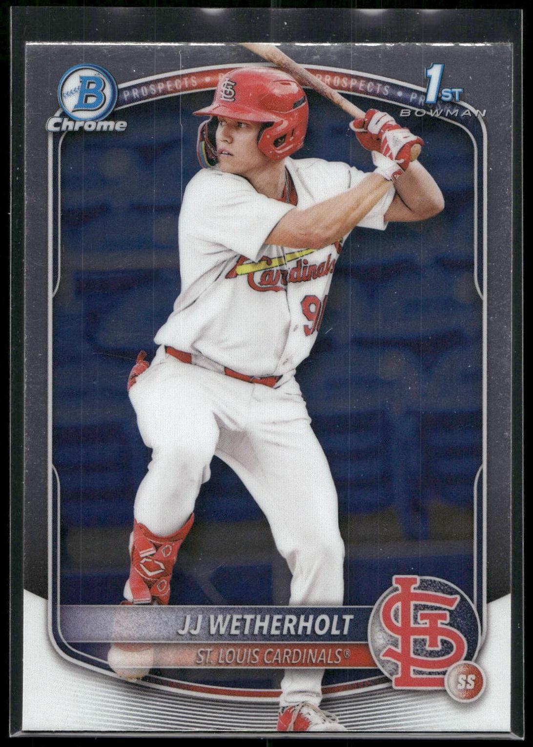 2025 Bowman #BCP-22 JJ Wetherholt Chrome Prospects