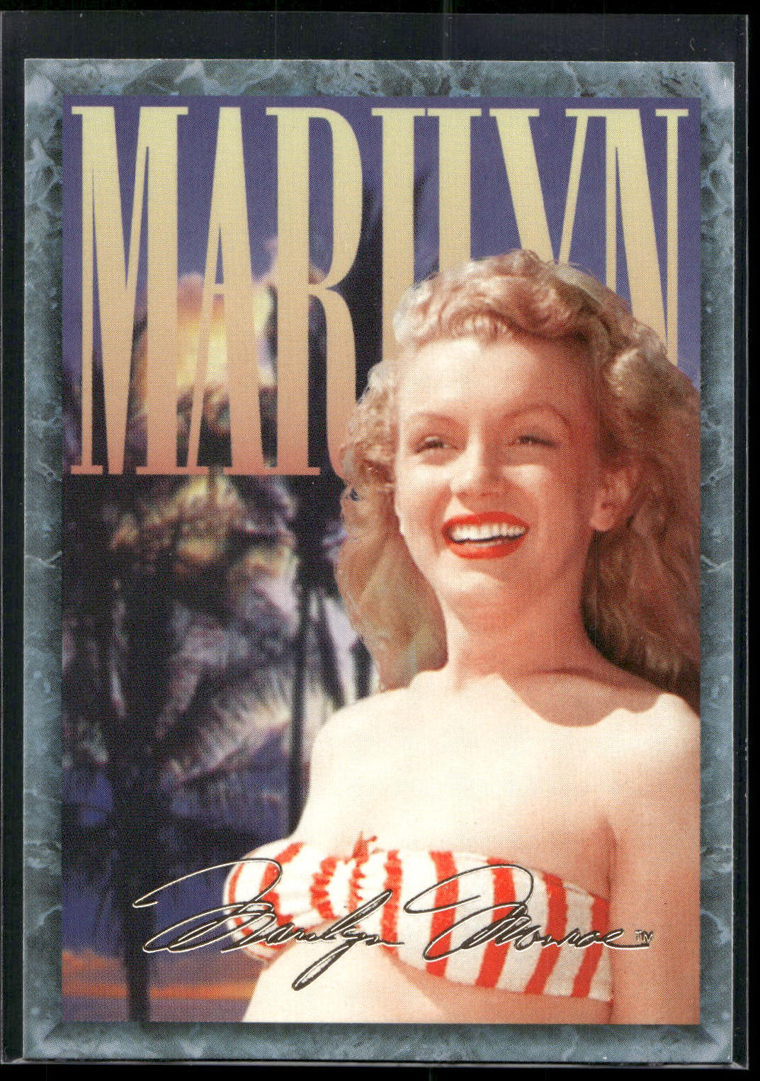 1993 Sports Time Marilyn Monroe #97 The cover girl, captured
