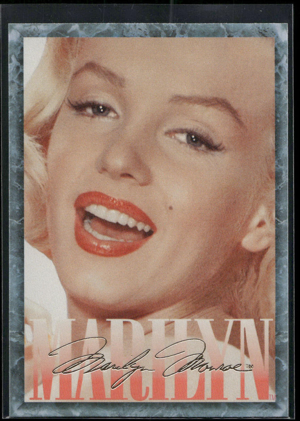 1993 Sports Time Marilyn Monroe #98 Captured in a particularly bubbly shot later