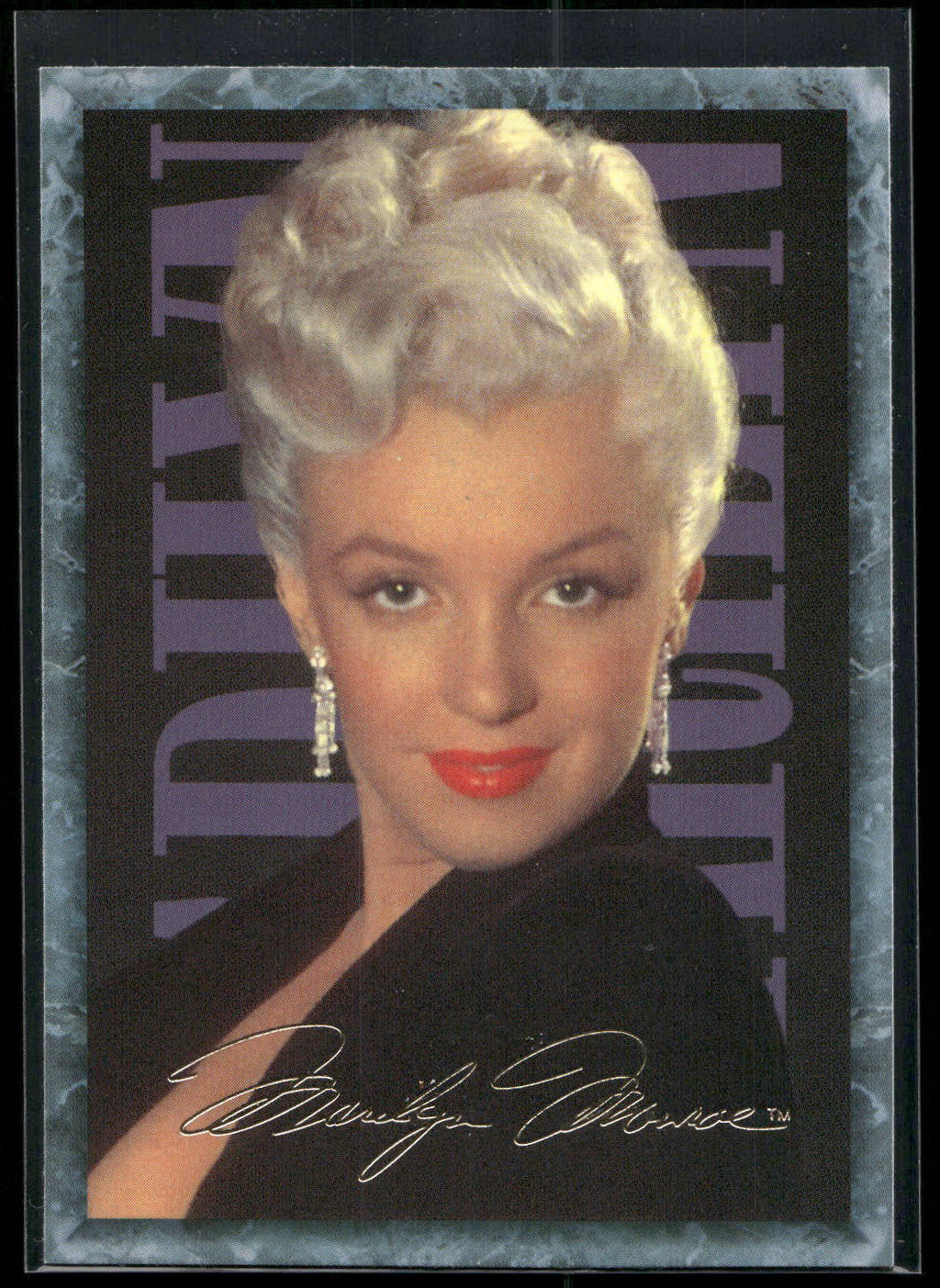 1993 Sports Time Marilyn Monroe #99 From the mid-'50s, this publicity shot effec