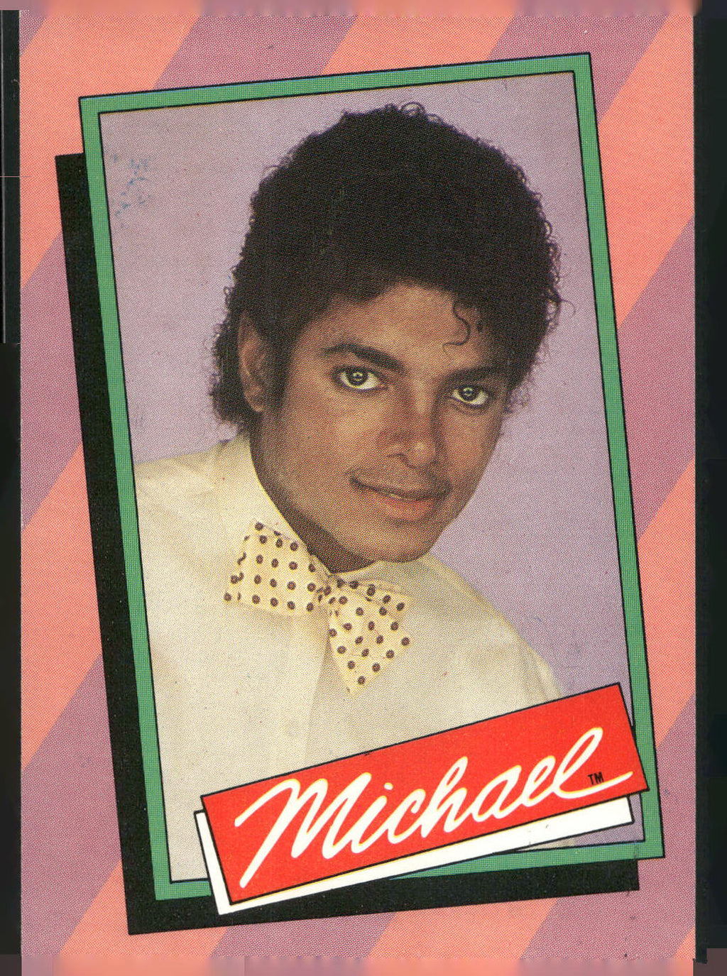 1984 Scanlens Michael Jackson #14 Michael Jackson's incredible "Thriller" album