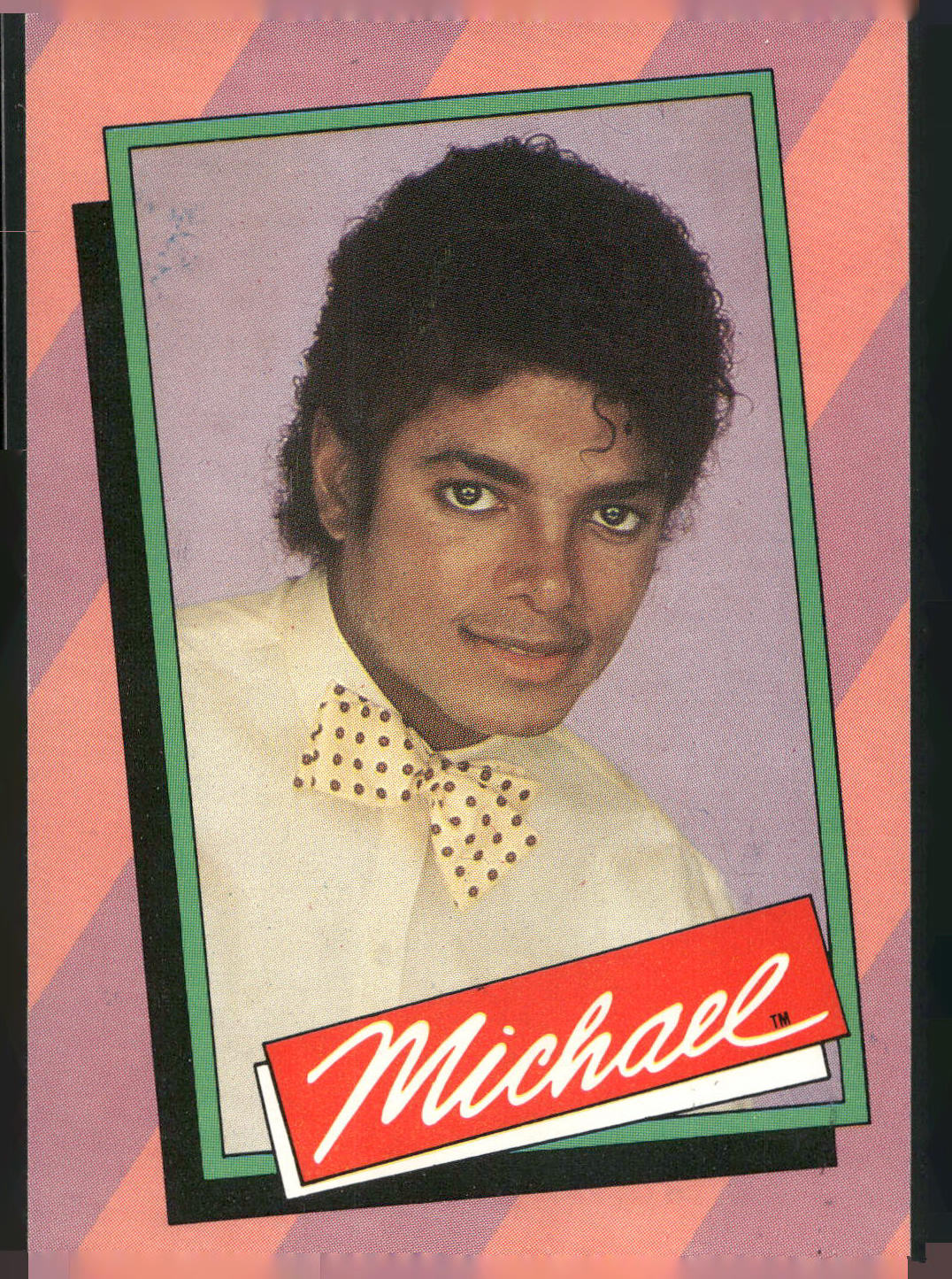1984 Scanlens Michael Jackson #14 Michael Jackson's incredible "Thriller" album