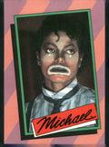 1984 Topps Michael Jackson #19 Michael Jackson's outrageous "Beat It"