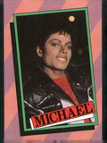 1984 Topps Michael Jackson #4b Michael has had 8