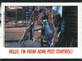 1988 Topps Fright Flicks #32 Hello, I'm from Acme Pest Control!