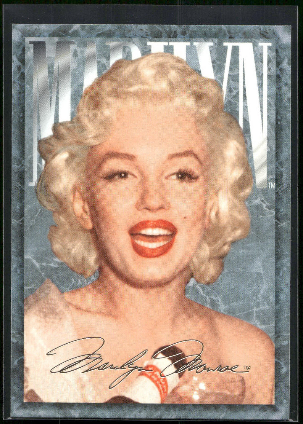 1993 Sports Time Marilyn Monroe #82 Quantity, not quality, defined Marilyn's car