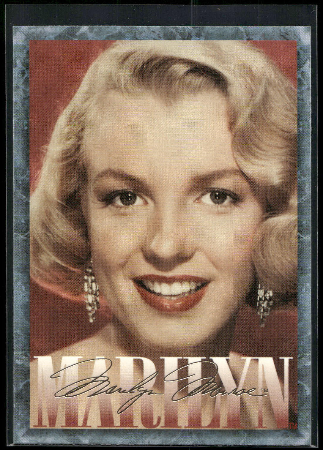1993 Sports Time Marilyn Monroe #48 1953's hit movie How to Marry a Millionaire