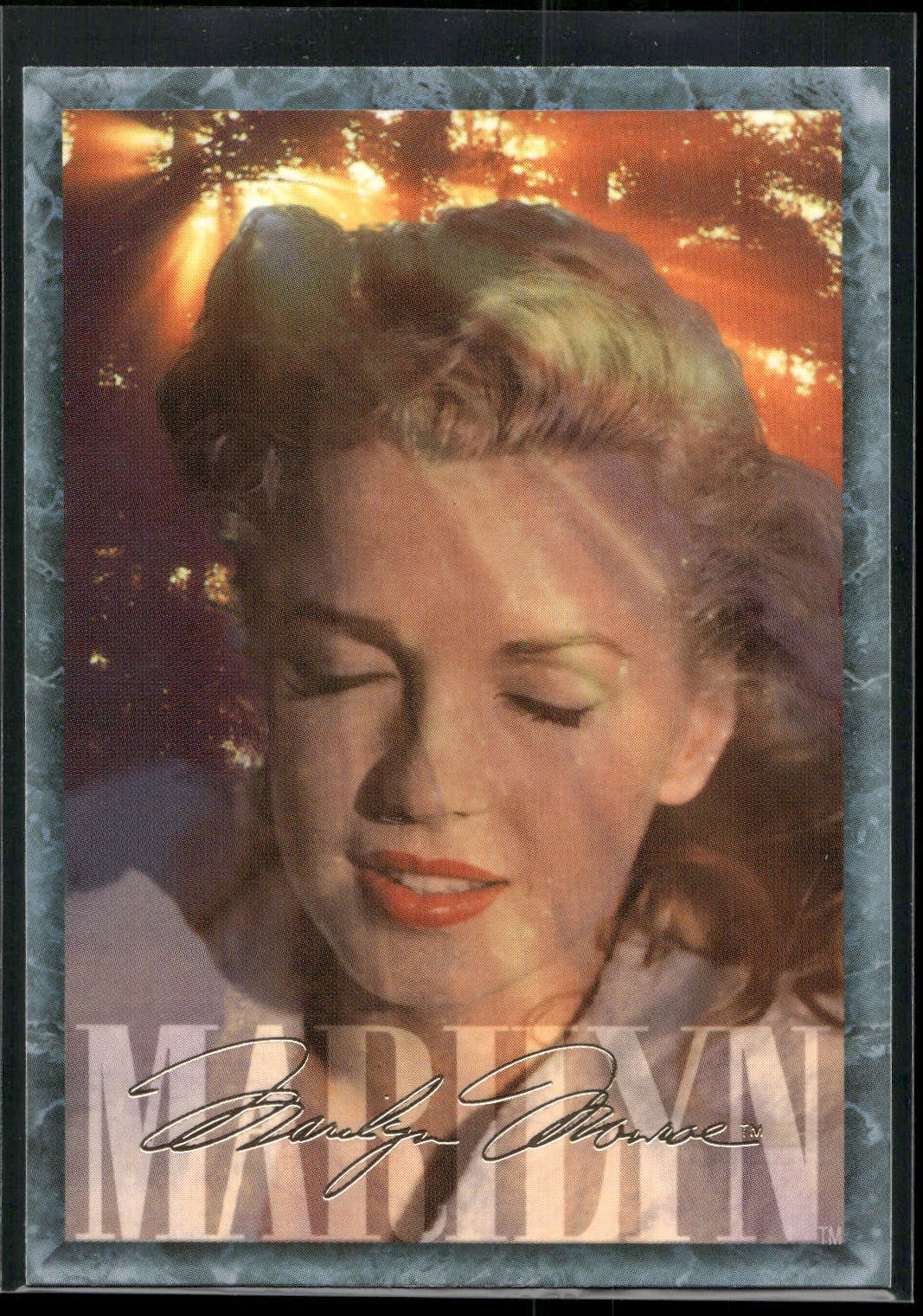 1993 Sports Time Marilyn Monroe #52 One of the most obscure film appearances by