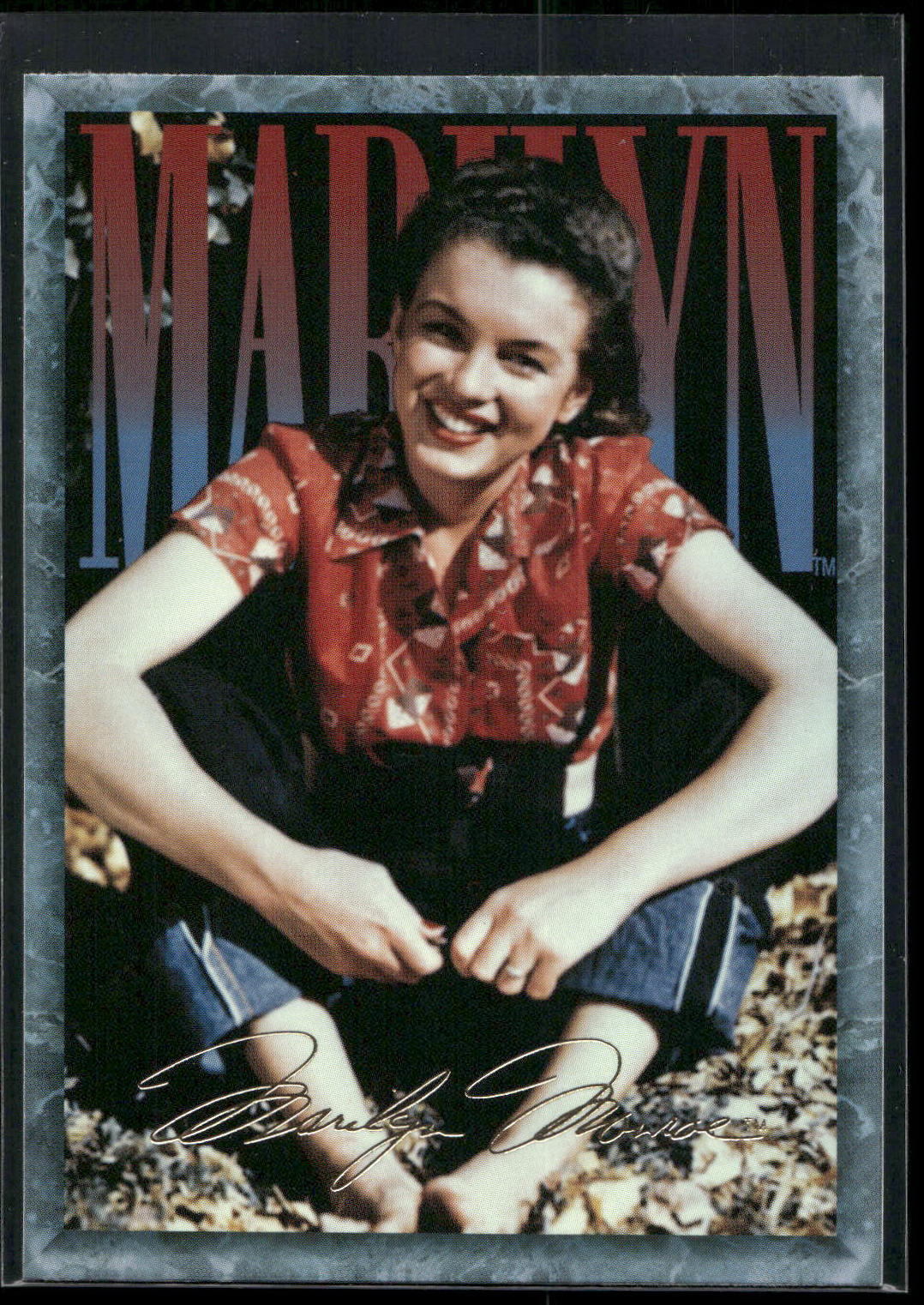 1993 Sports Time Marilyn Monroe #55 A very early Marilyn photo, most likely the