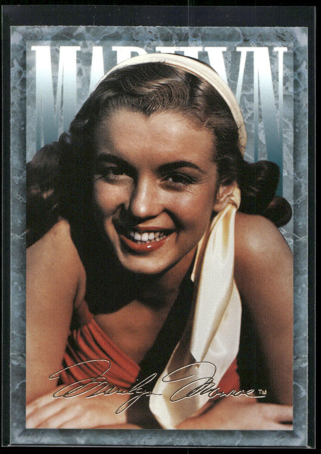 1993 Sports Time Marilyn Monroe #58 You can actually date Marilyn by the color o