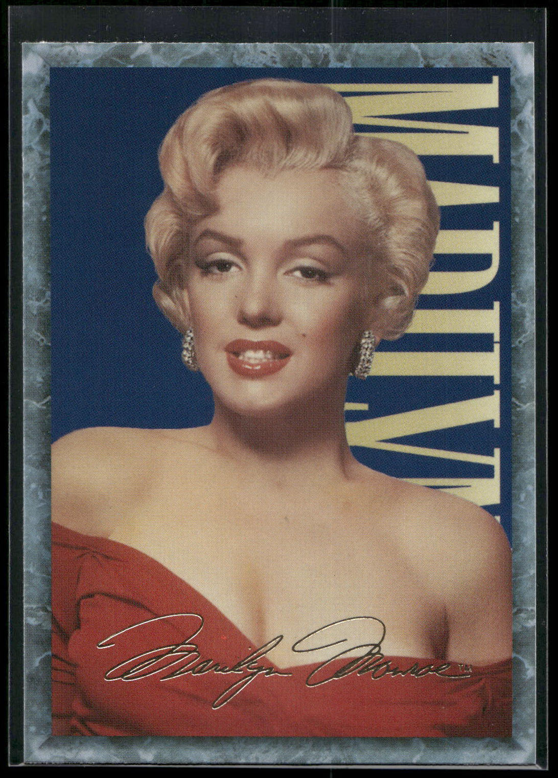 1993 Sports Time Marilyn Monroe #59 Marilyn's first husband, Jim Daugherty, was