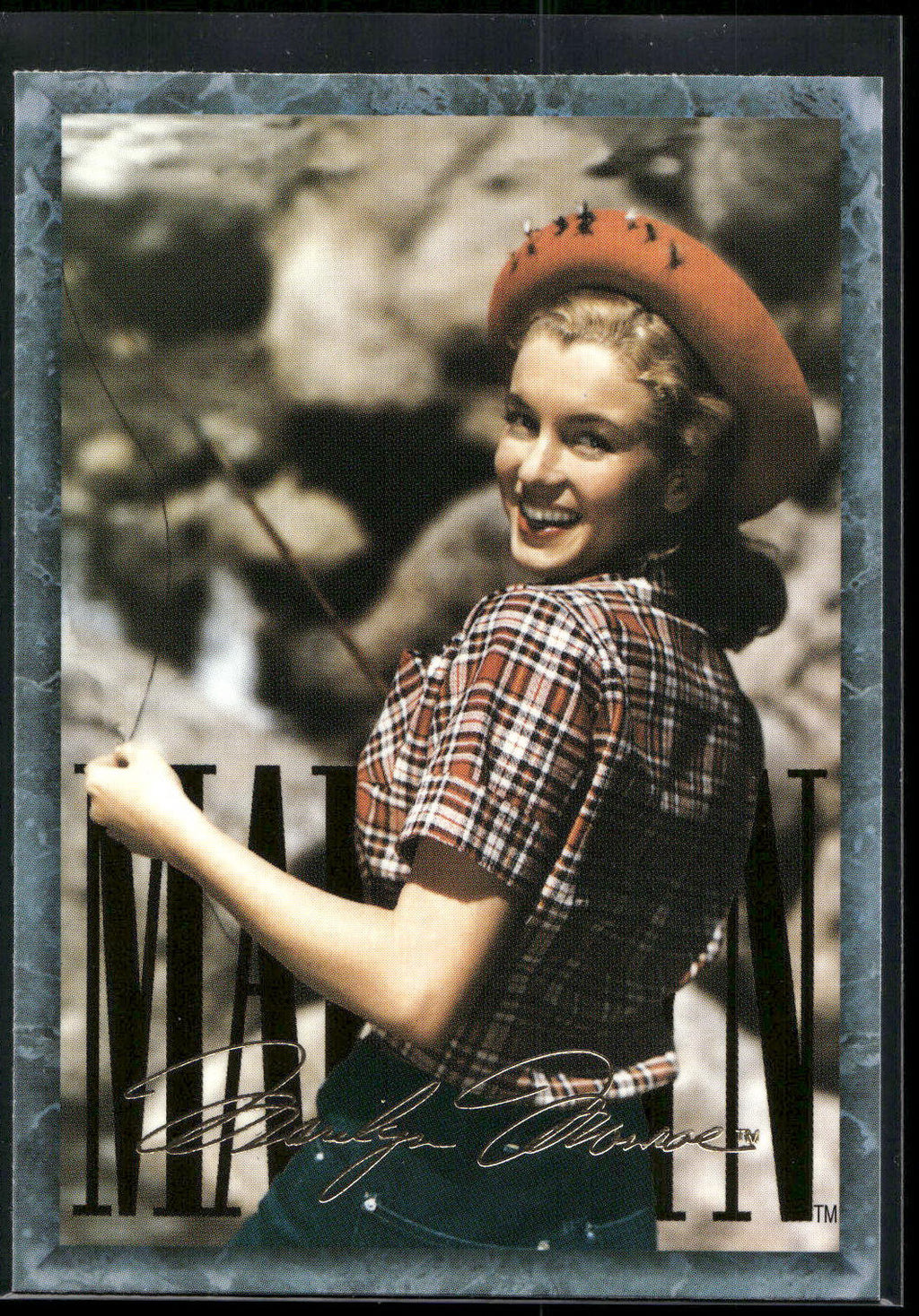 1993 Sports Time Marilyn Monroe #60 This shot is from Marilyn's 1946 stint with