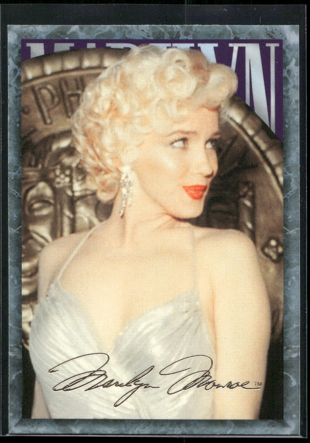 1993 Sports Time Marilyn Monroe #61 On the town, 1955. Marilyn's high-profile ex