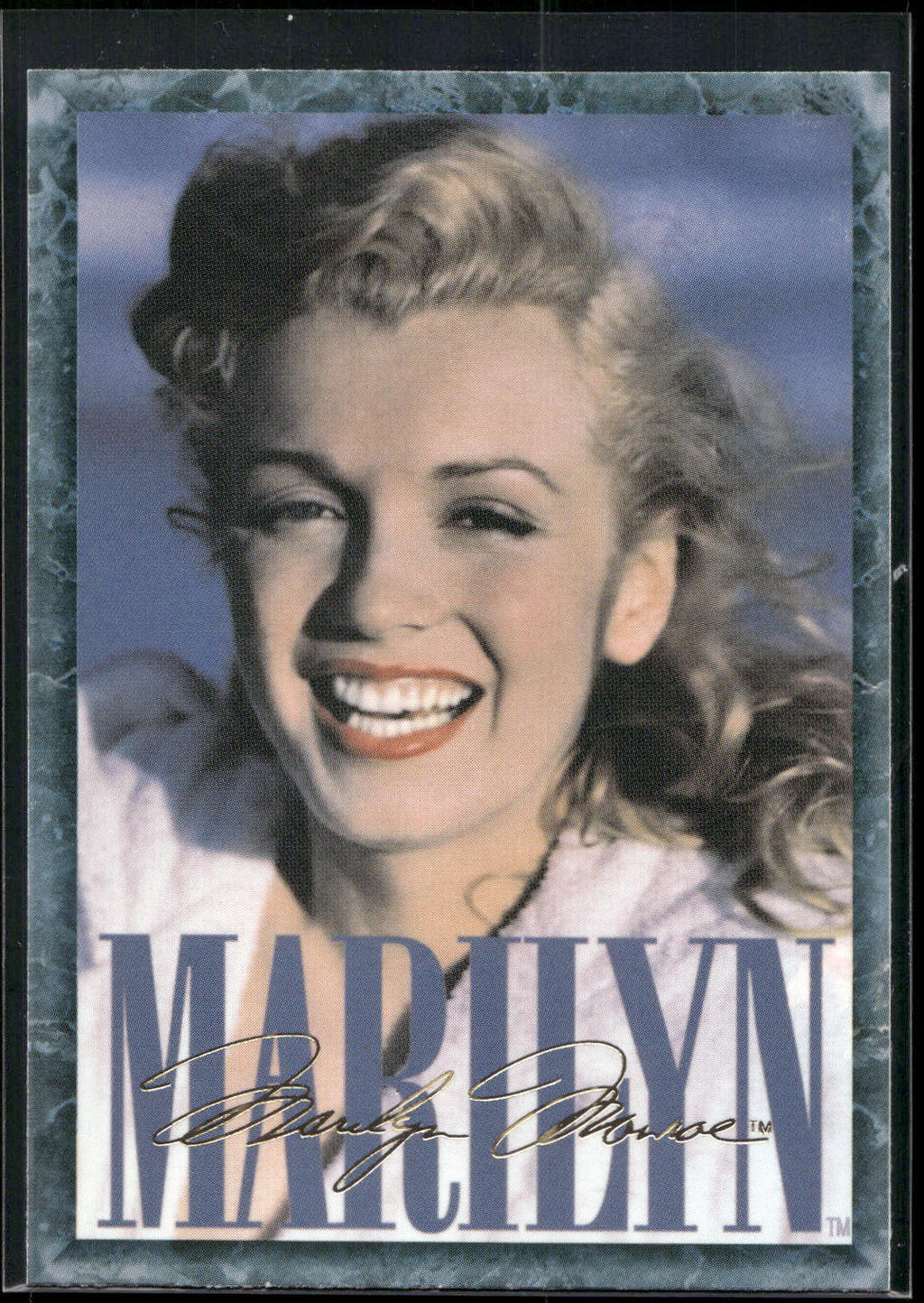 1993 Sports Time Marilyn Monroe #9 As she appeared in the 1949 Tobey Beach shoo