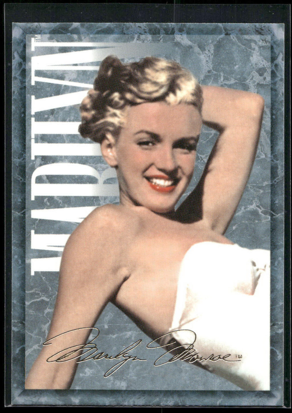 1993 Sports Time Marilyn Monroe #12 In 1950's Right Cross, Marilyn played a mode