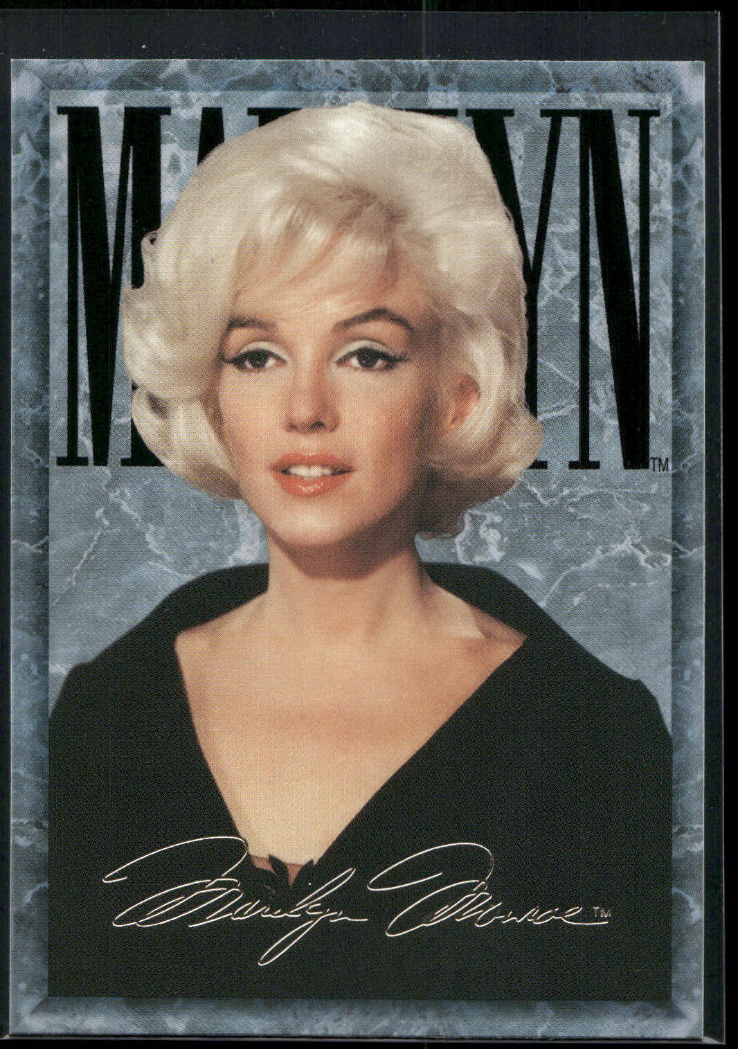 1993 Sports Time Marilyn Monroe #17 Marilyn as she appeared on the set of her fi