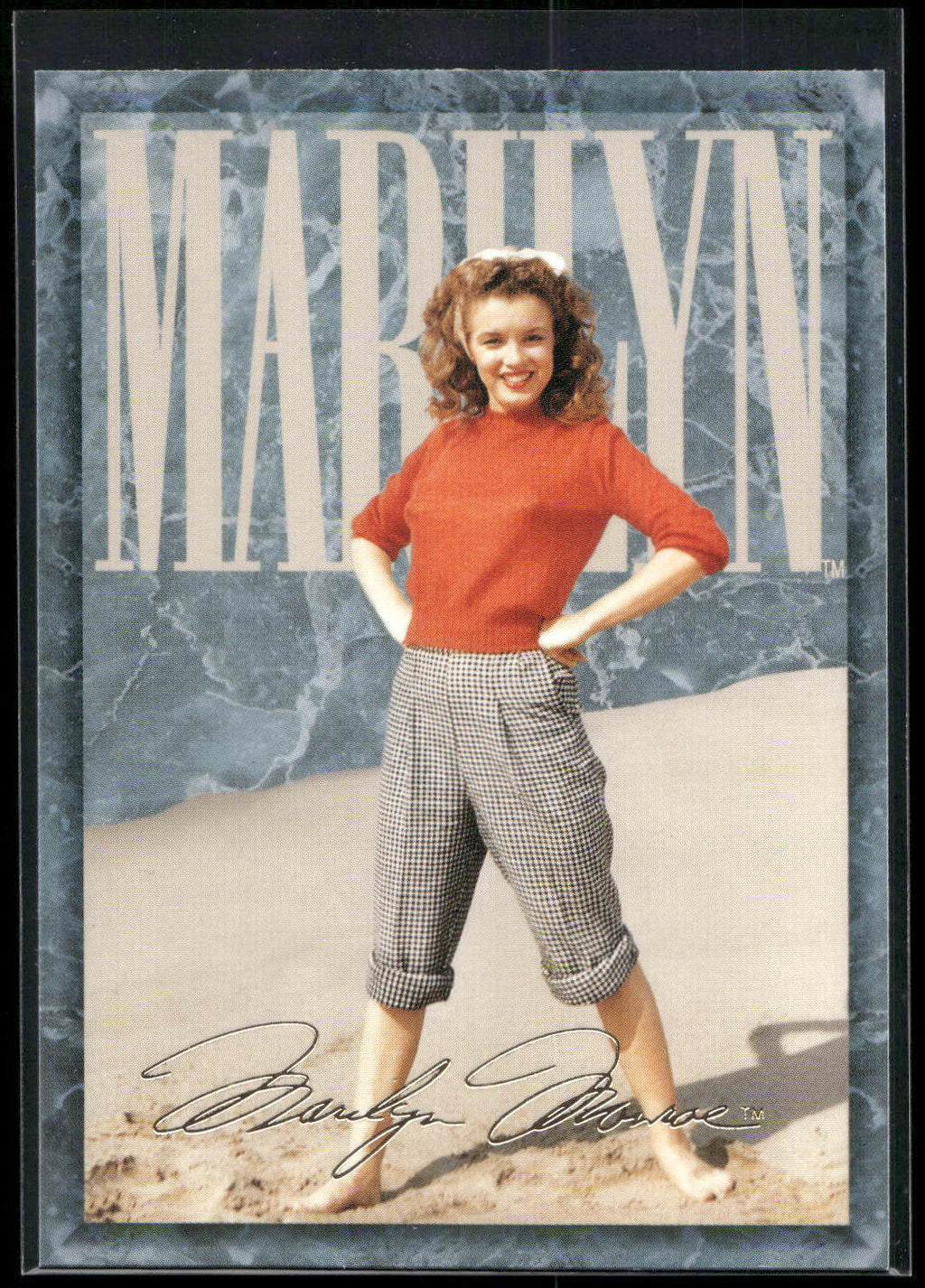 1993 Sports Time Marilyn Monroe #28 A minor movie that helped Marilyn's career w