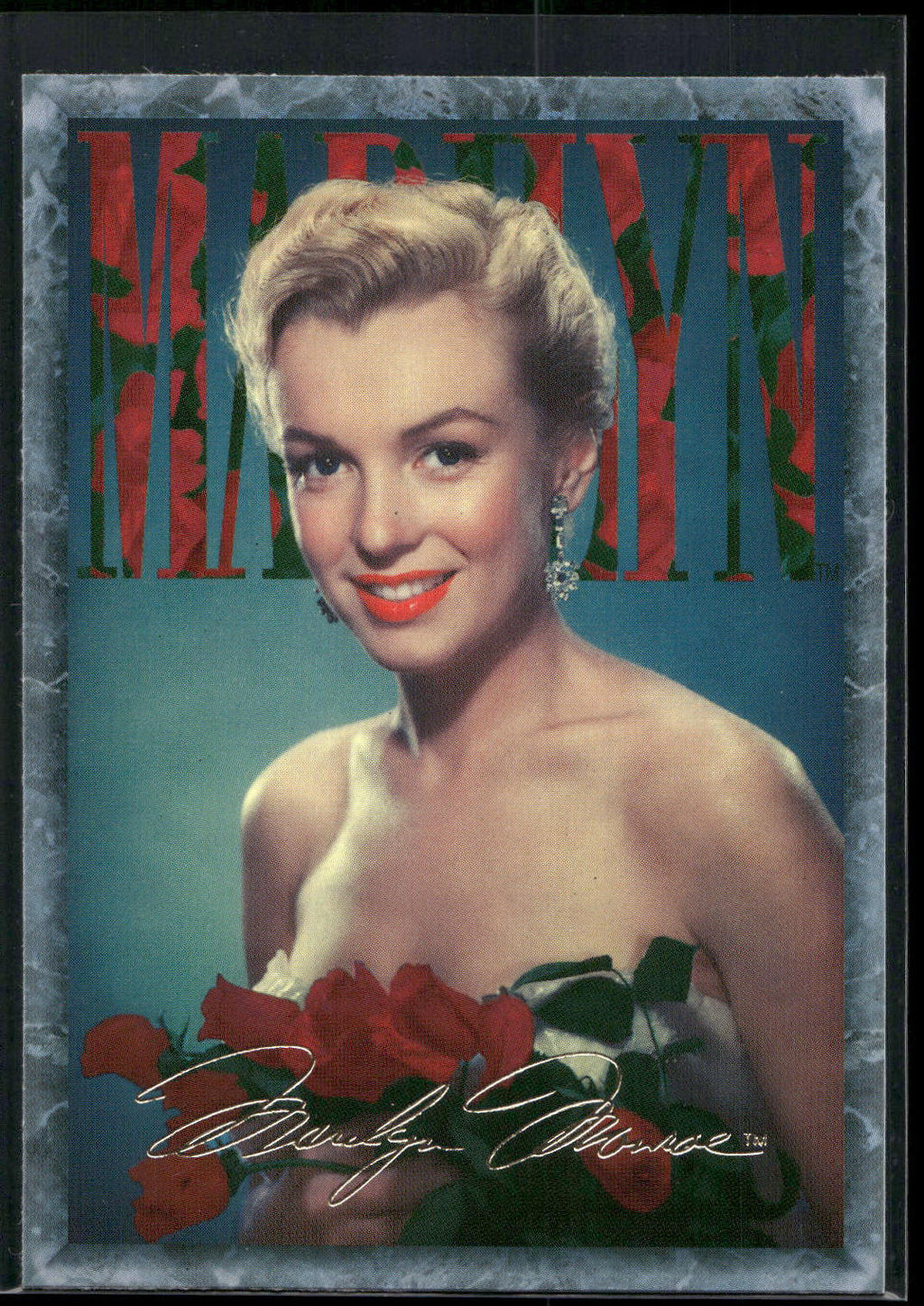 1993 Sports Time Marilyn Monroe #29 A "typical" glamour pose of Marilyn from her