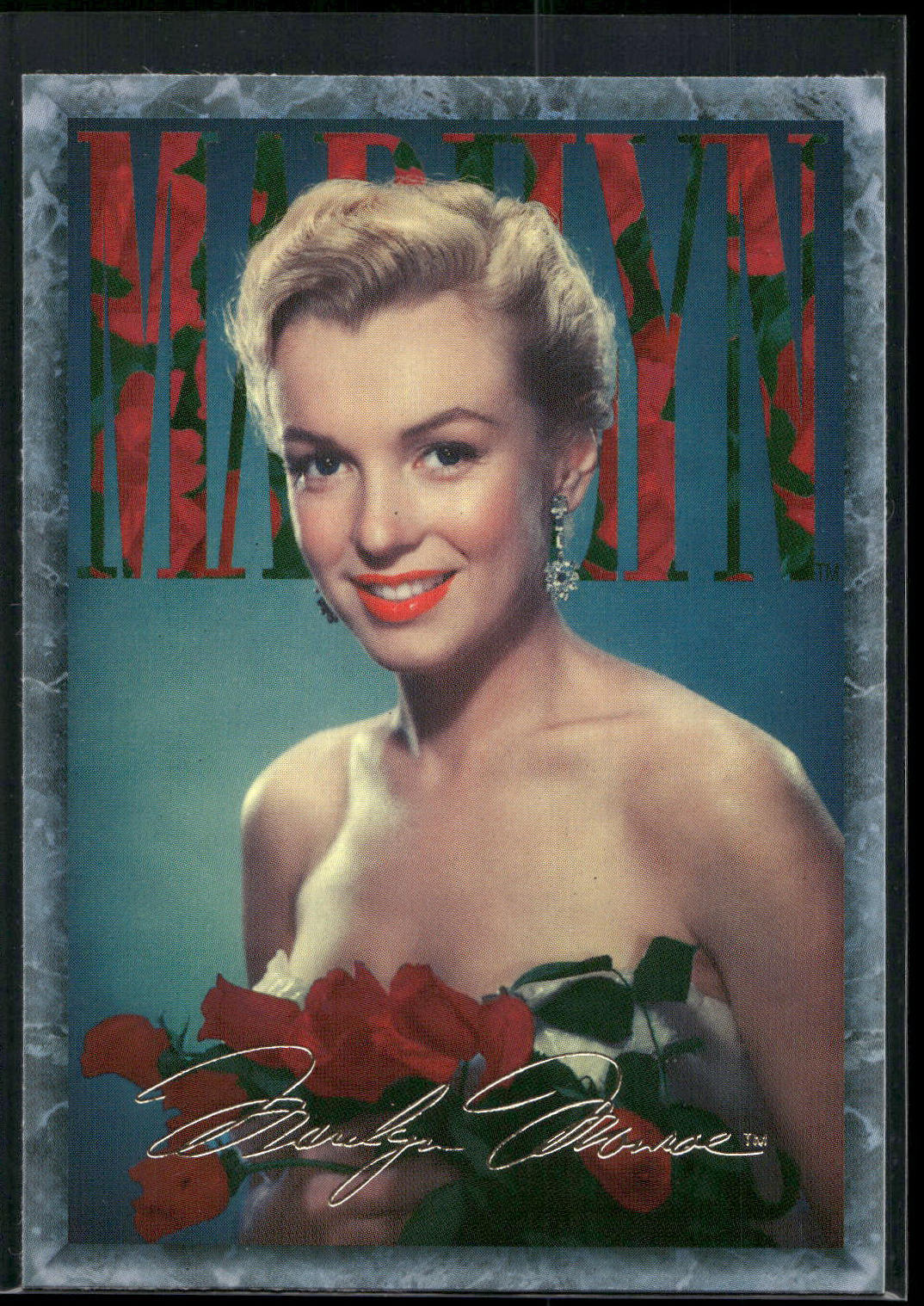 1993 Sports Time Marilyn Monroe #29 A "typical" glamour pose of Marilyn from her
