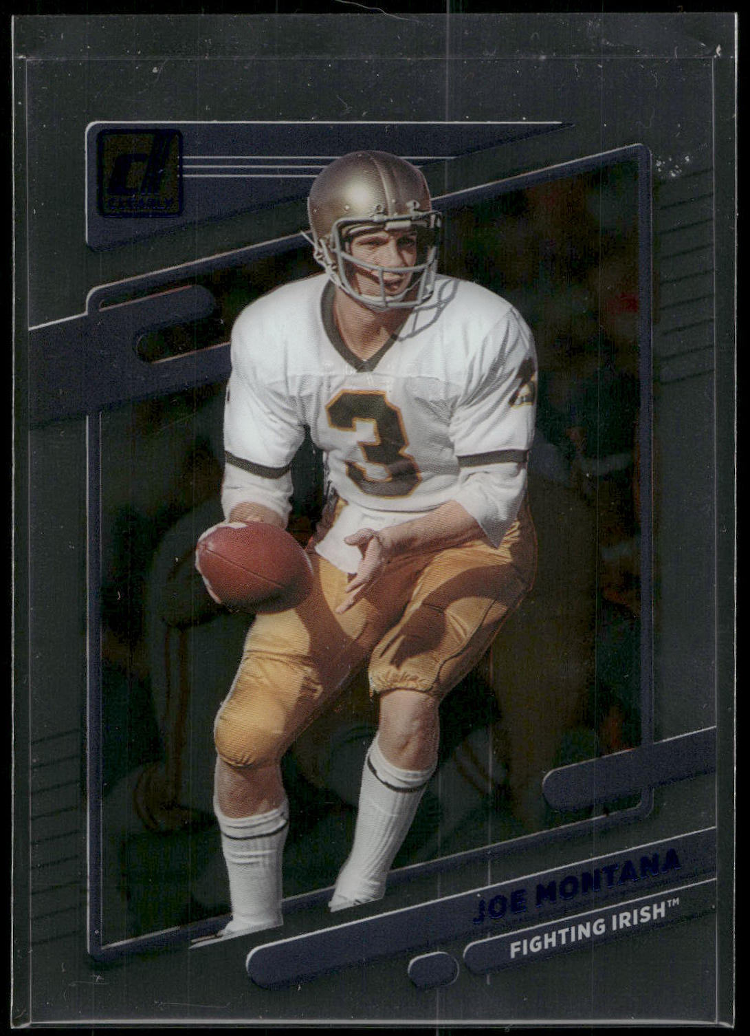2023 Panini Chronicles Draft Picks #10 Joe Montana Clearly Donruss Blue #/99